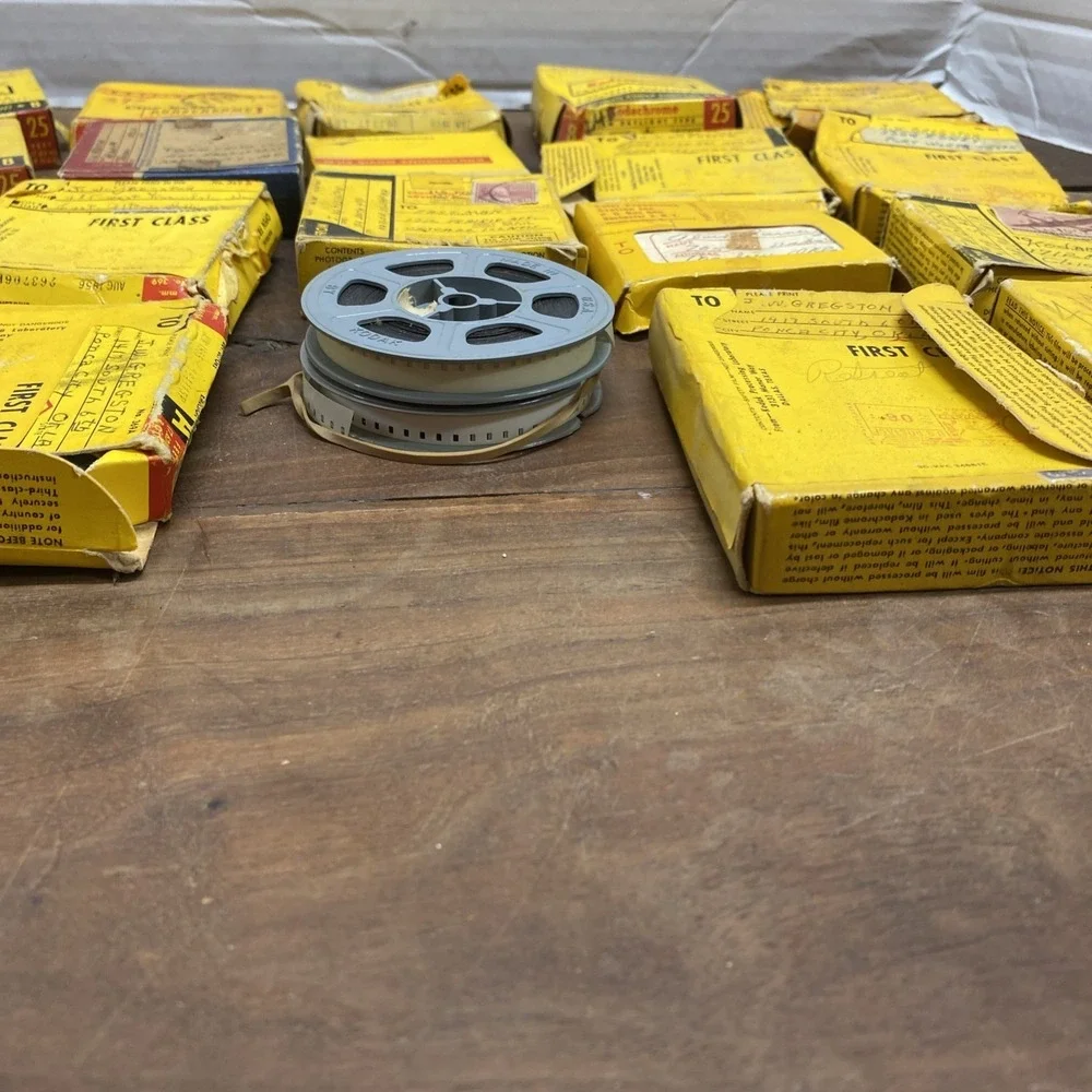Vintage Kodak 8mm Cine Film Lot – Super-X & Kodachrome Estate Find Lot Of 10
